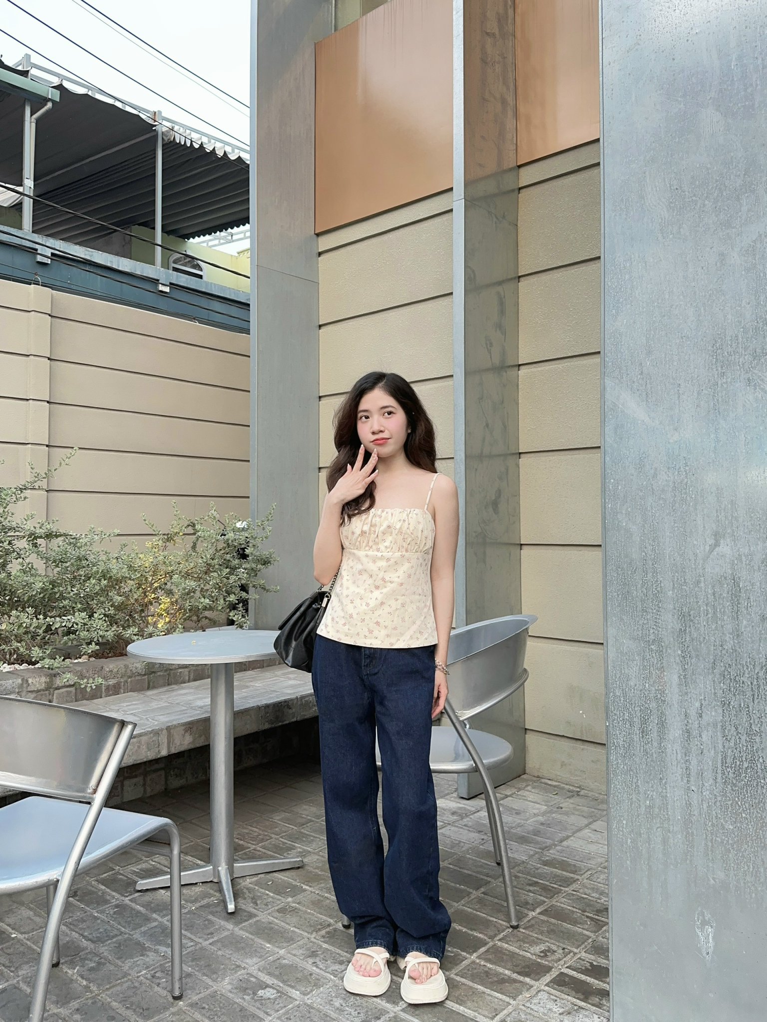 KIDO Quần jeans ống suông GAVIN JEANS