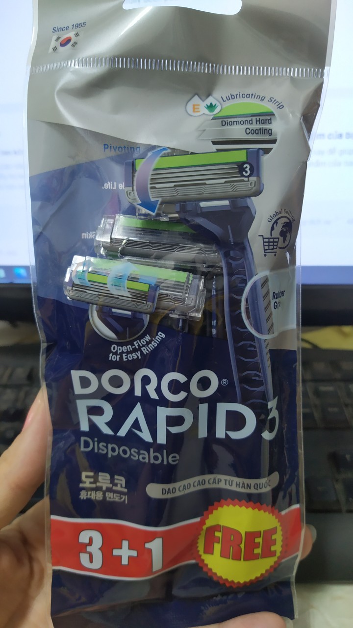 Dao cạo râu Dorco Rapid 3