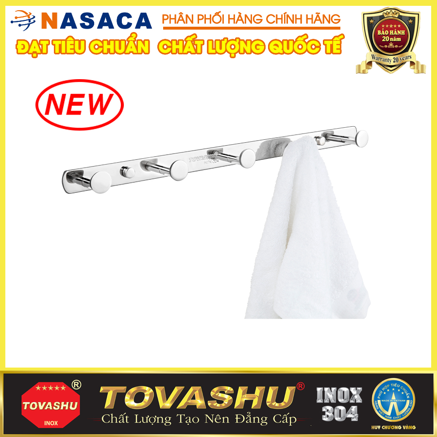 Móc áo kiểu tròn (Inox 304) TOVASHU 304-XO