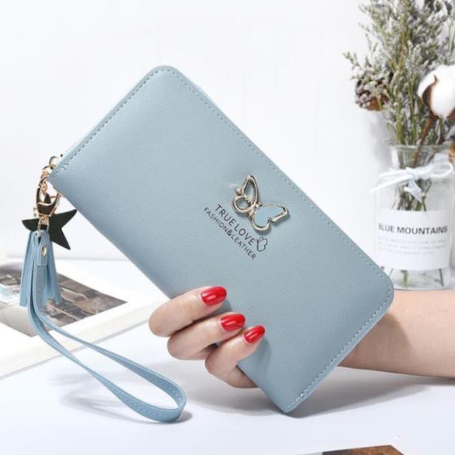 bóp nữ cầm tay dáng dài V9