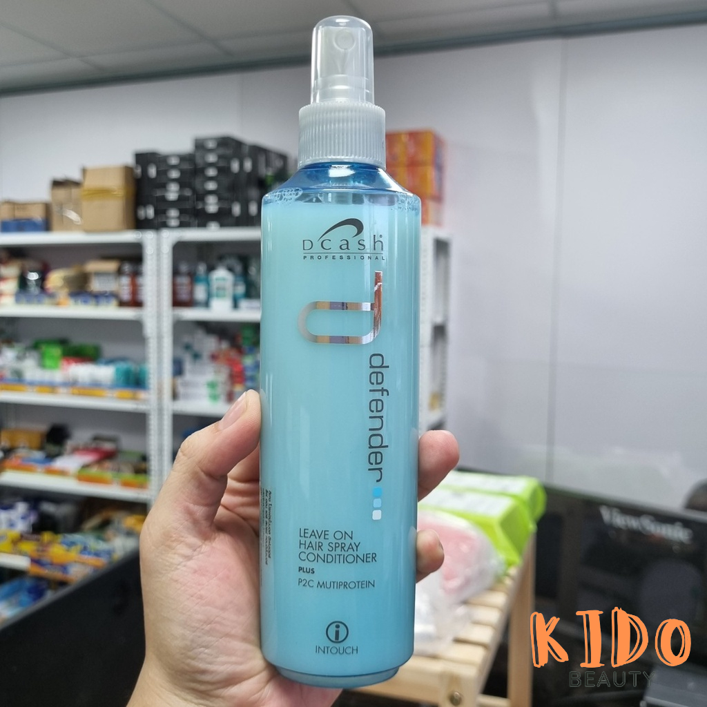 DCASH INTOUCH Keratin & Hyaluron | Vitamin E Perfecting | Defender Leave On 220ml
