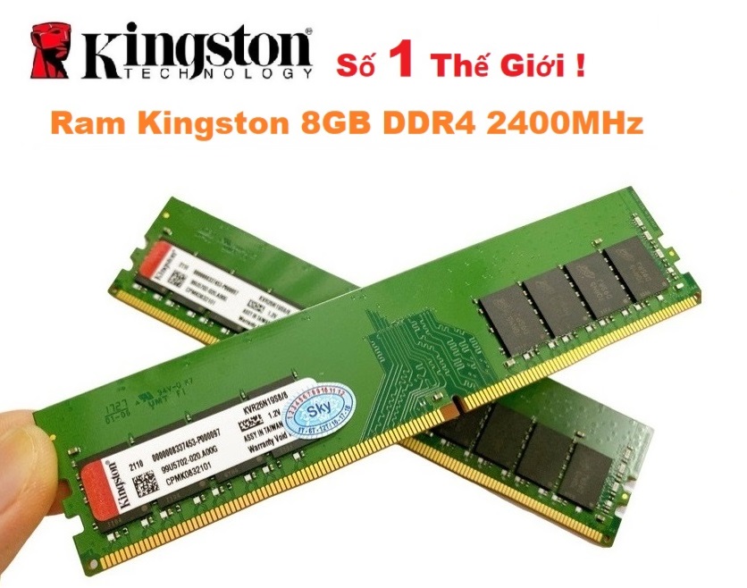 Ram DDR4 8GB Kingston Bus 2666MHz 1.2V Udimm PC4