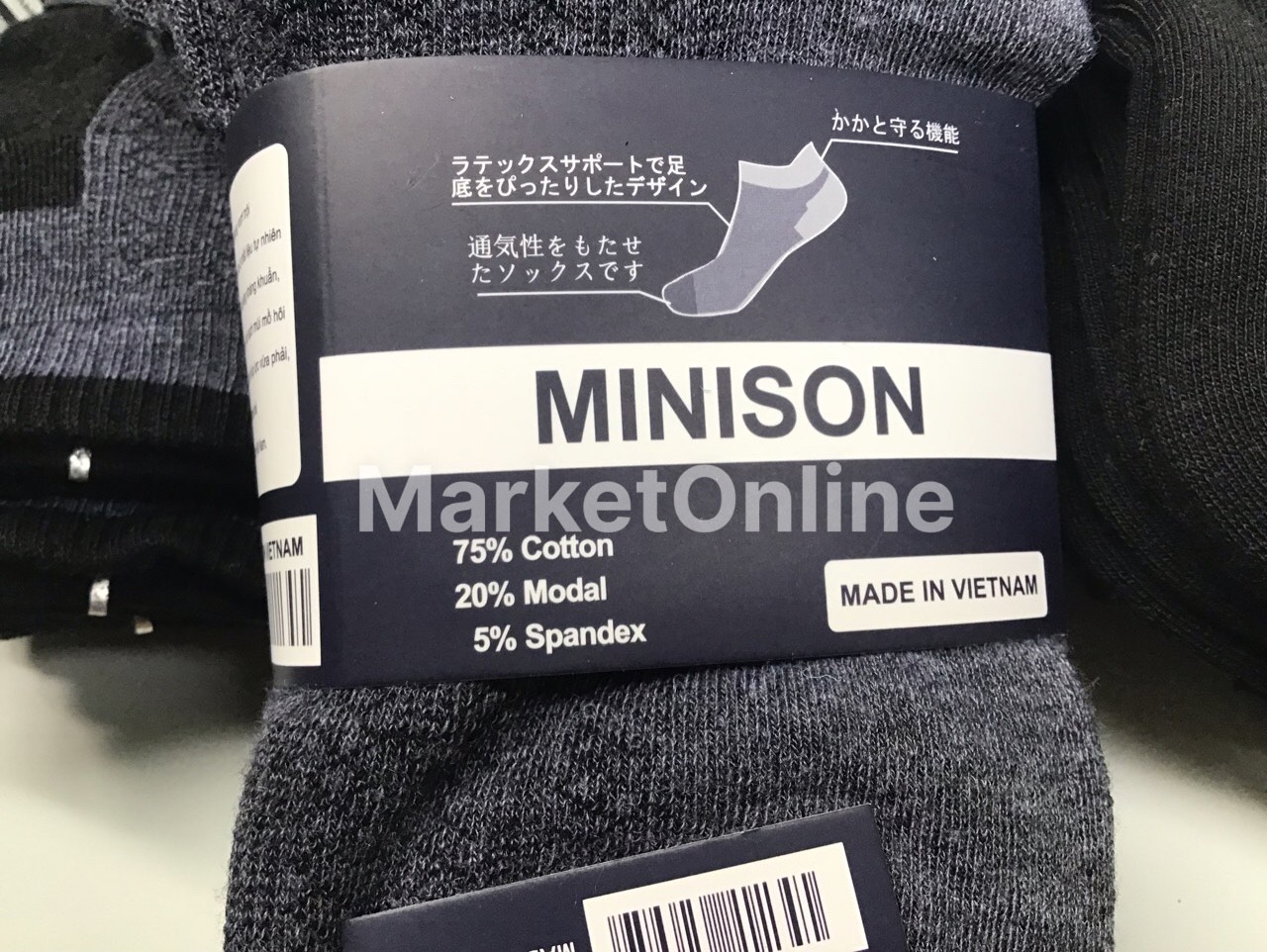 Combo 10 đôi tất nam cao cấp Miso công nghệ dệt Nhật Bản khử mùi hôi bảo vệ bàn chân