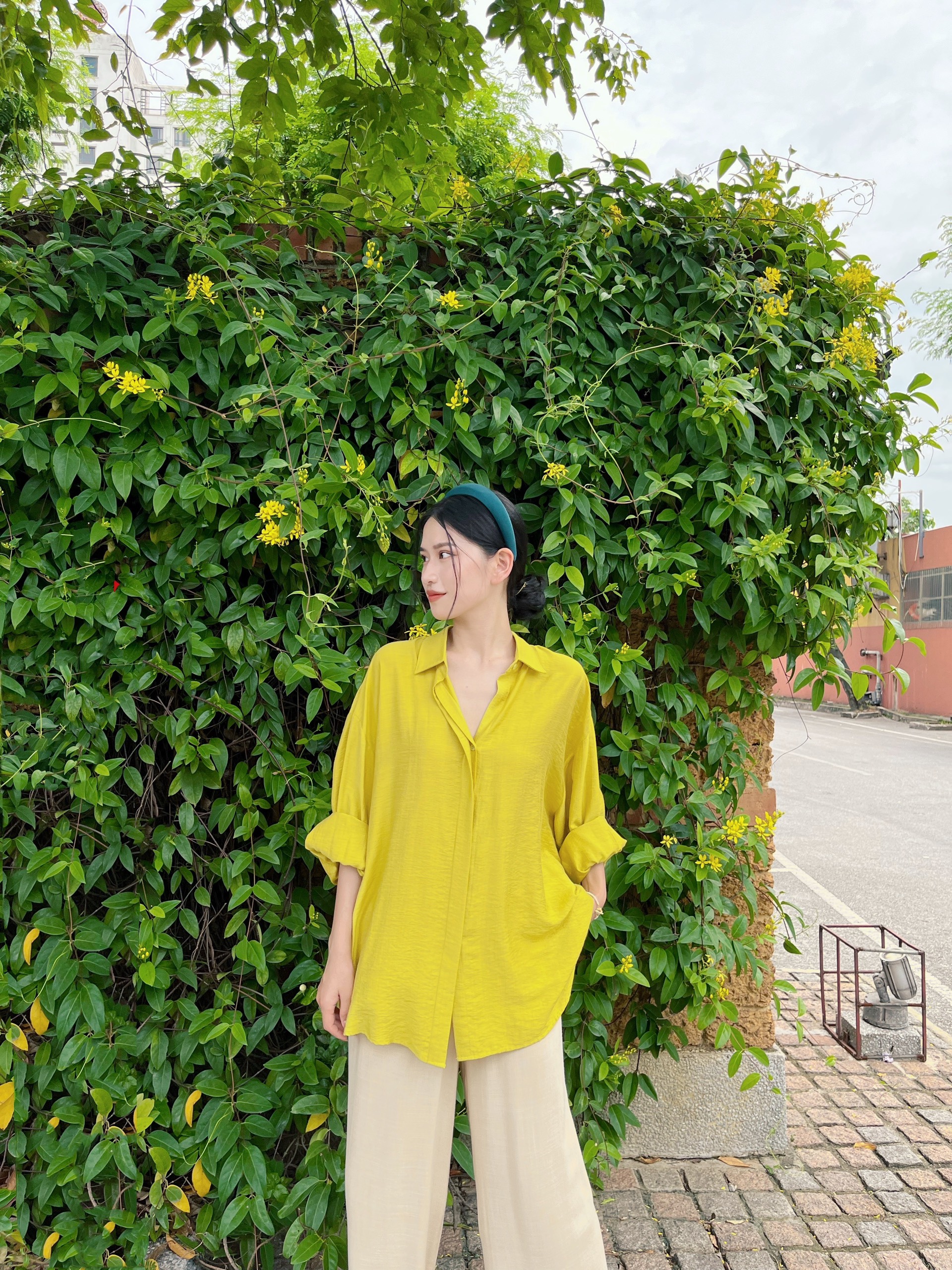 [Xéo Xọ] Anne Shirt (Lime)