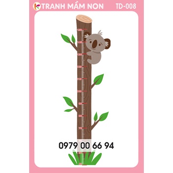 Thước đo chiều cao cho bé 008
