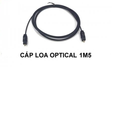 Cáp audio quang optical 1.5m