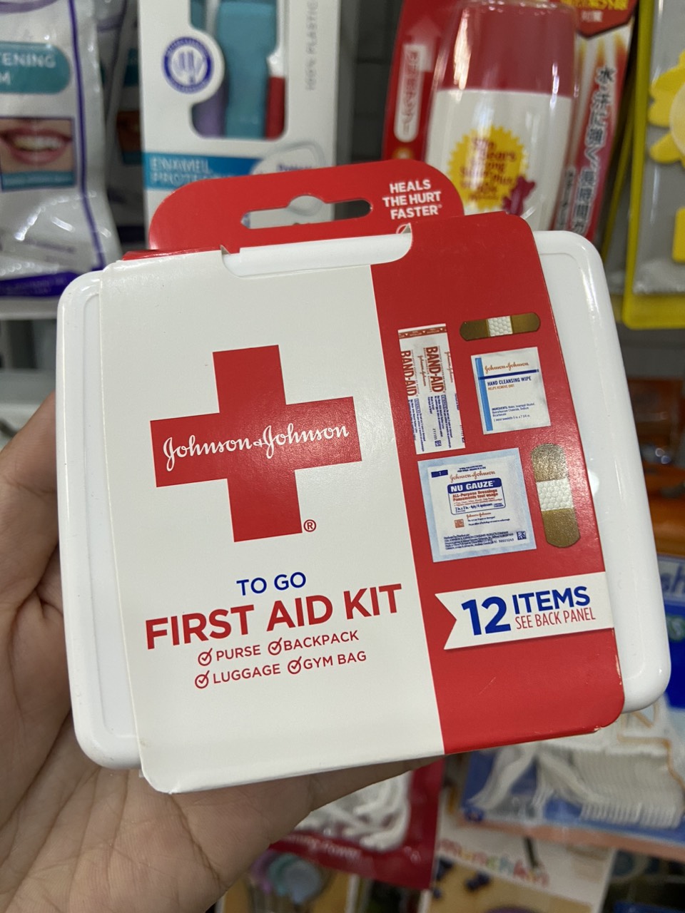 Family First Aid Kit American Red Cross 120 pieces first aid kit