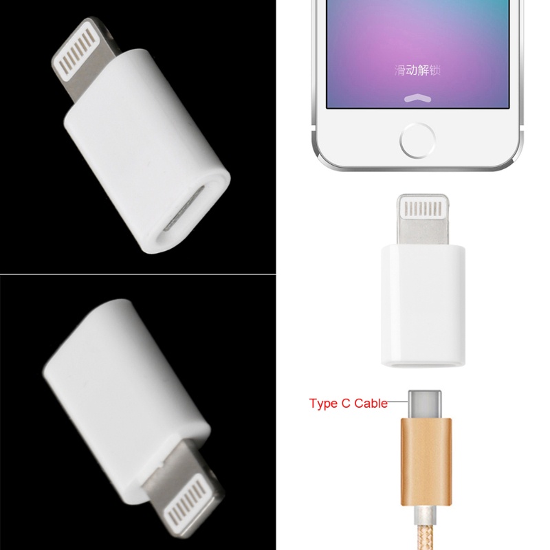 Đầu Jack, Giắc chuyển đổi cổng Type C sang cổng Lightning