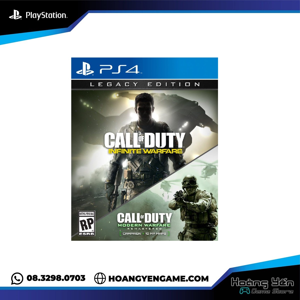 [HCM]Đĩa game Call Of Duty Infinite Warfare Legacy Edition PS4