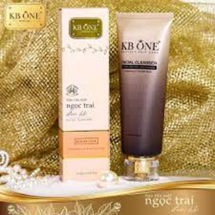 KB ONE Cleanser – Sữa rửa mặt Ngọc trai 100ml (đủ tem, cam kết chính hãng)