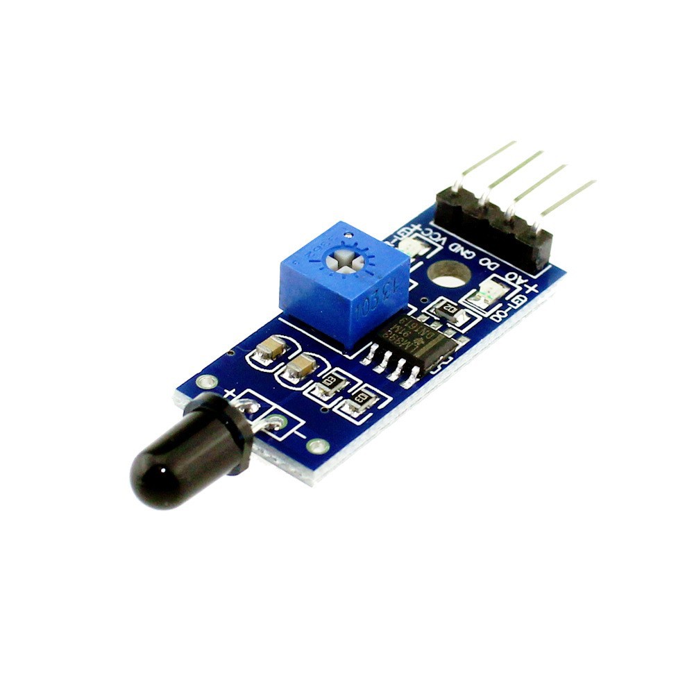 Module cảm biến lửa, Mạch cảm biến phát hiện ngọn lửa Flame sensor - Module arduino