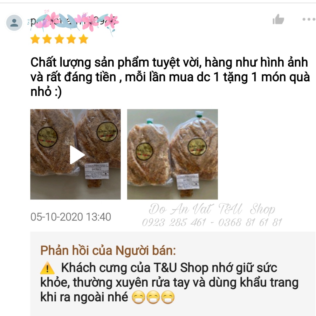 [HCM]250gr - Cơm Cháy Siêu Chà Bông - Loại Cay