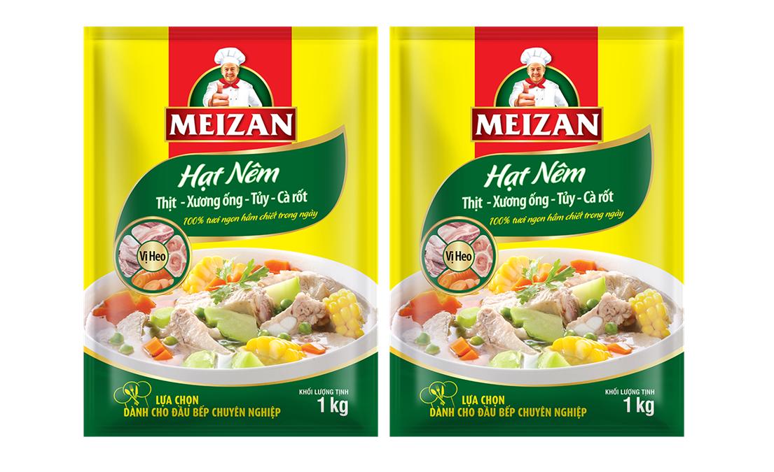Bịch Hạt Nêm Meizan Vị Thịt Heo 1kg