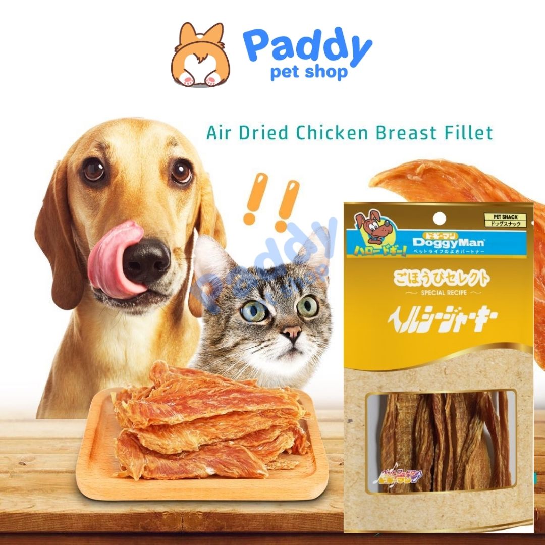 Bánh Thưởng Cho Chó Thịt Gà Sấy DoggyMan