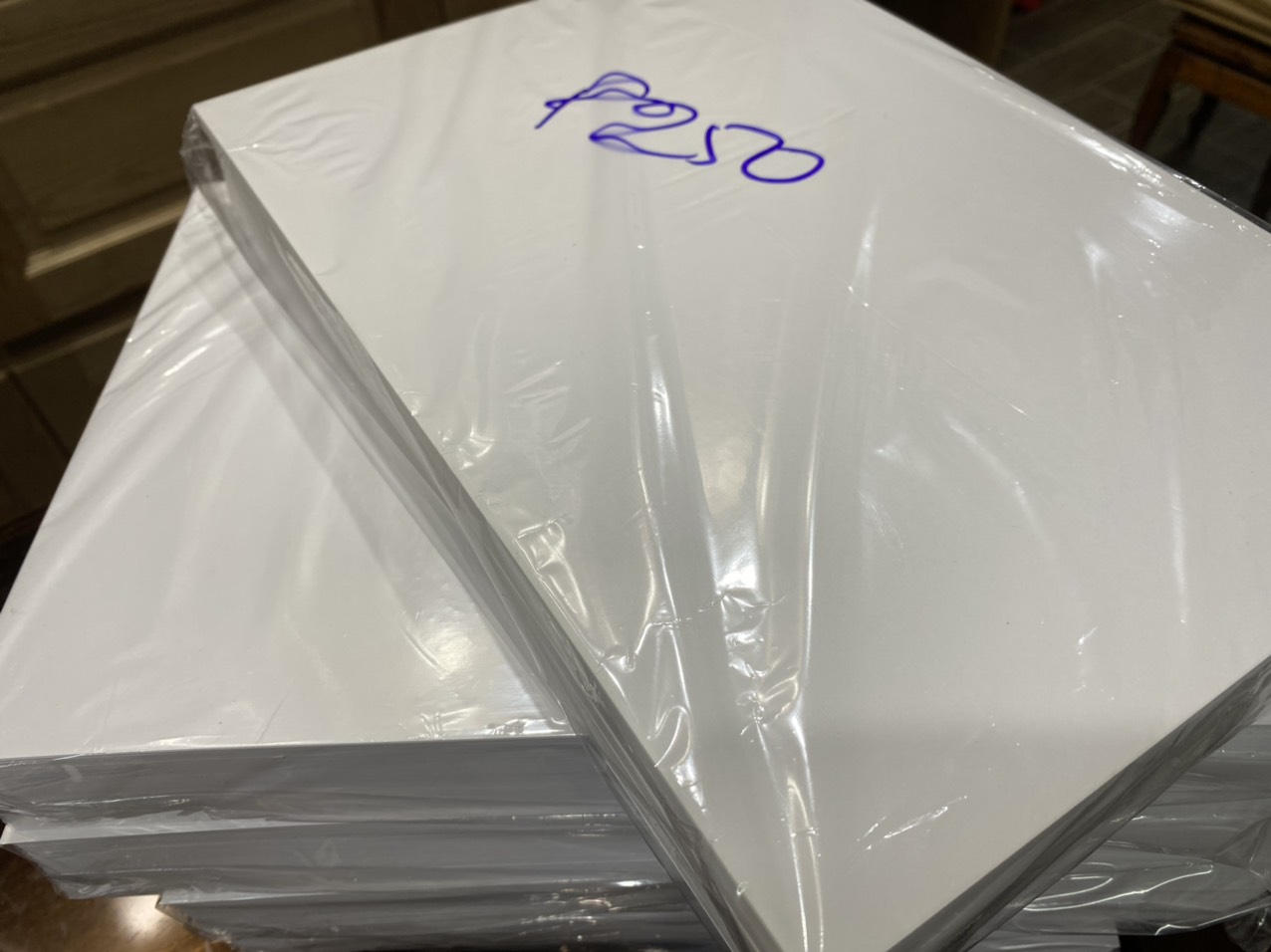 Giấy Fort định lượng 250gsm - A4 - [xấp 100 tờ]