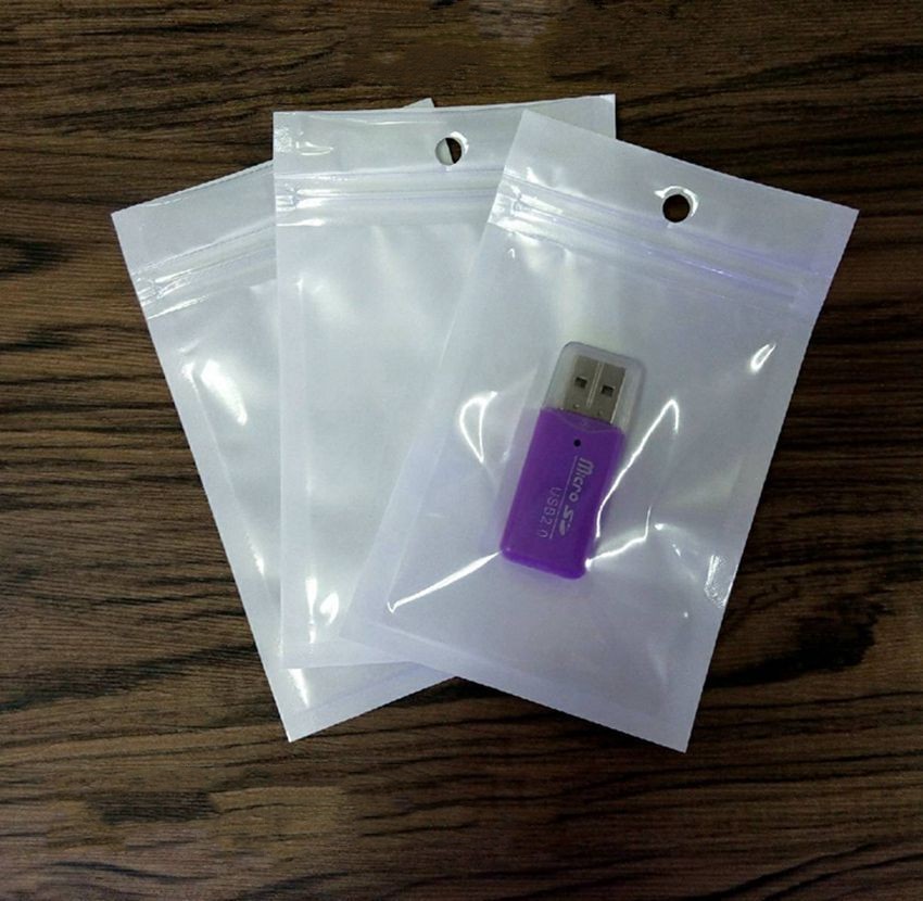 ( HÀNG NHẬP) Túi zip lock trắng sữa