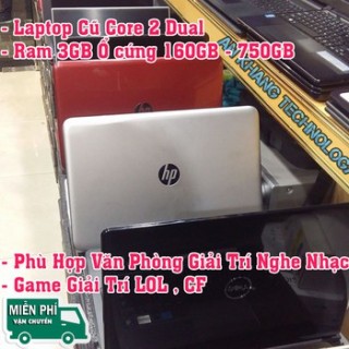 Laptop Core2 Ram 3GB HDD 80GB To 320GB Phù hợp làm Văn phòng thumbnail