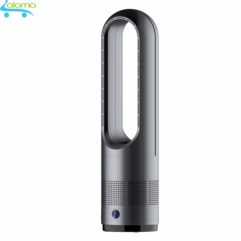 Quạt không cánh siêu mát an toàn KJapan Pure Cool UML-018 khí tạo ion âm có điều khiển từ xa 8 tốc độ gió - Quạt tháp không cánh công nghệ mới thổi gió tự nhiên không ồn dễ chịu