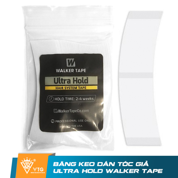 Băng Dính Dán Tóc Giả Ultra Hold Walker Tape - VTG KD04 nhập khẩu Mỹ, sử dụng keo dán tóc siêu dính, siêu an toàn cho da - Vua Tóc Giả - Tóc Giả Nam giá rẻ