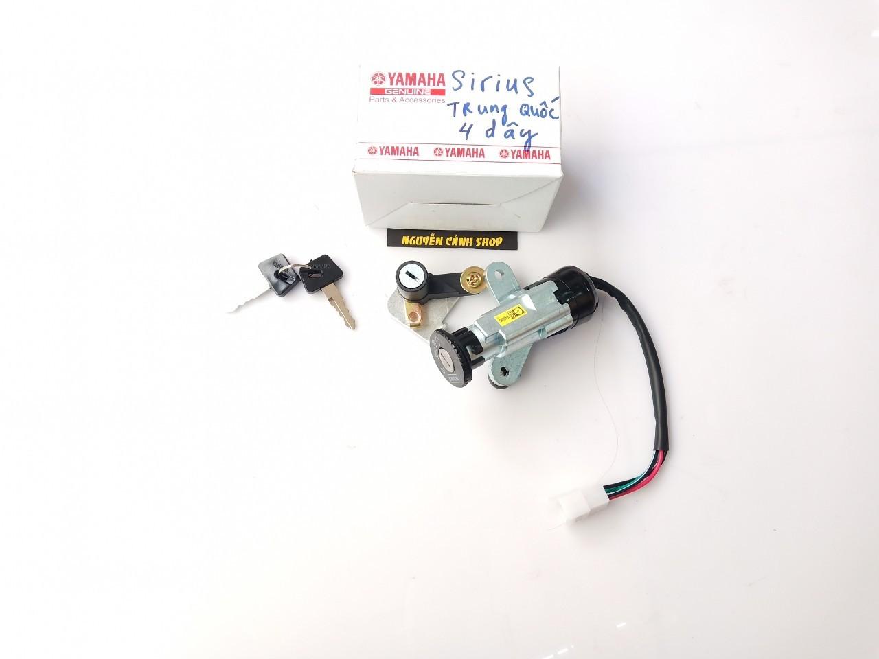 [HCM]Ổ khóa xe sirius trung quốc 4 dây
