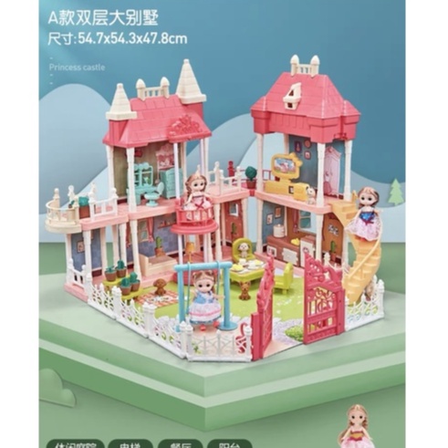 Đồ chơi Balo ngôi nhà búp bê Cao cấp BigSize - Balo ngôi nhà búp bê phiên bản tiêu chuẩn có nhạc.