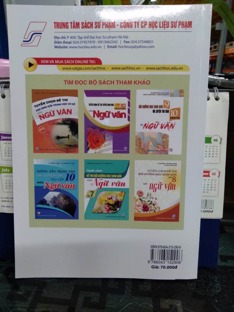 Cẩm nang ôn luyện thi vào Lớp 10 THPT môn Ngữ văn