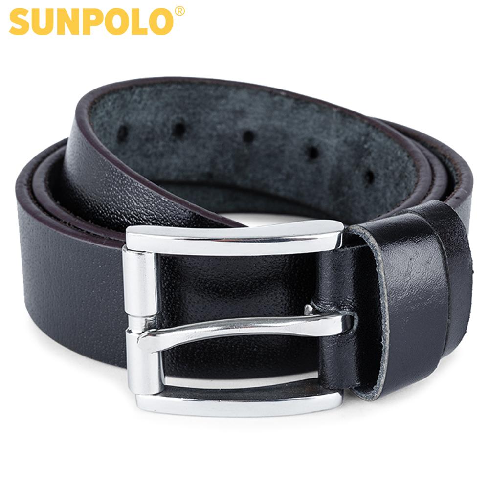 Thắt lưng nam da bò 1 lớp sunpolo