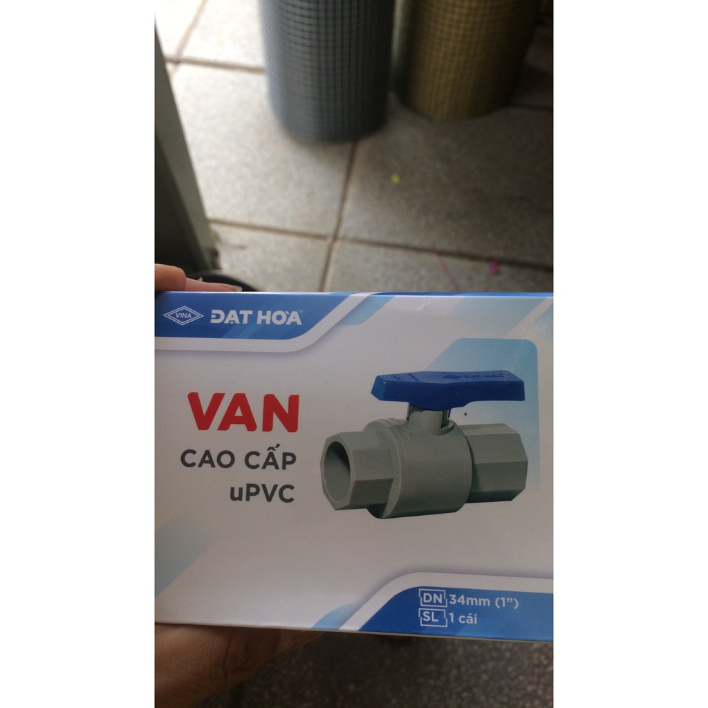 Van khóa ống nước ĐẠT HÒA phi 21 .