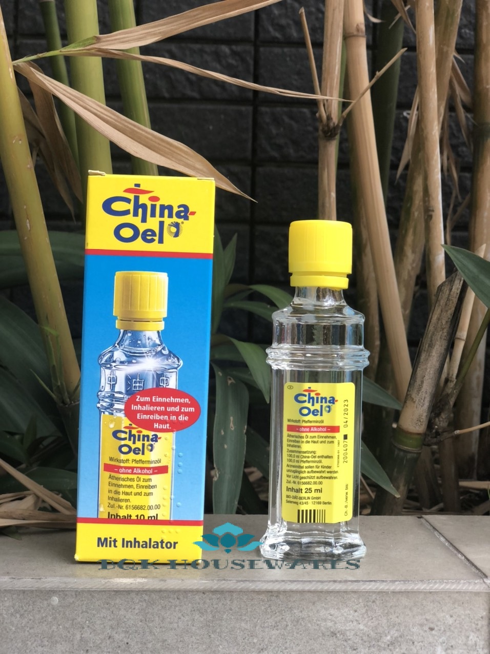 Dầu Gió China Oel của Đức - Made in Germany