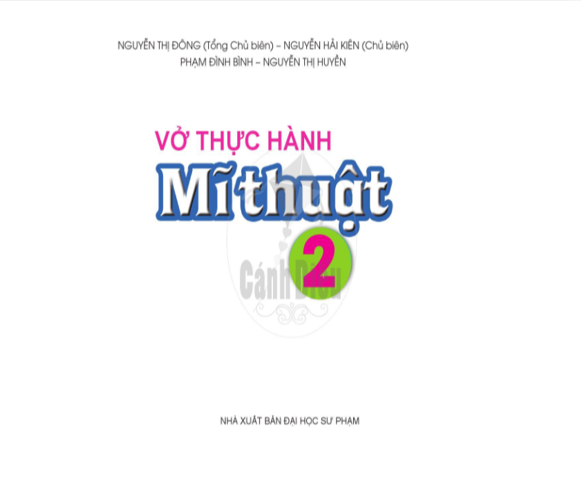 Vở Thực Hành Mĩ Thuật lớp 2 - Cánh Diều