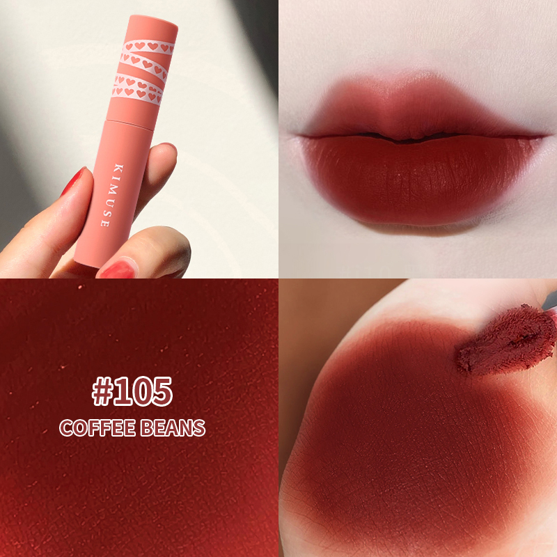 KIMUSE Matte Powder Lipstick Clay Lipcream