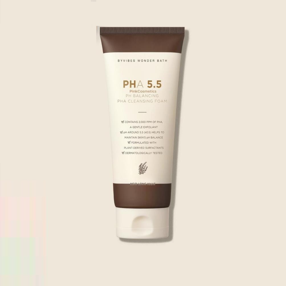 Sữa rửa mặt cân bằng da pha 5.5 ph blancing pha cleansing foam 130ml