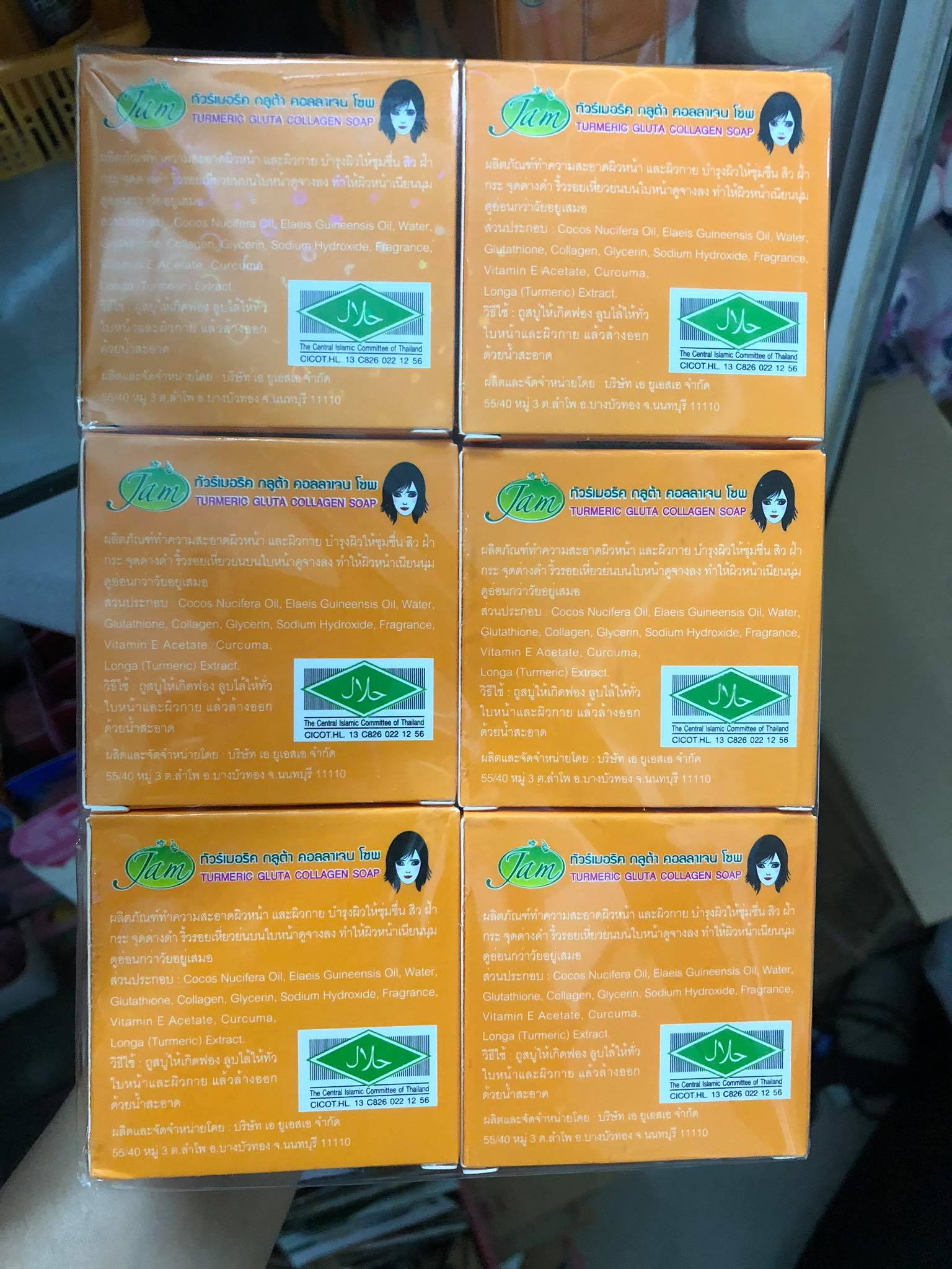 [HCM]Xà Phòng Nghệ JAM Thái Lan