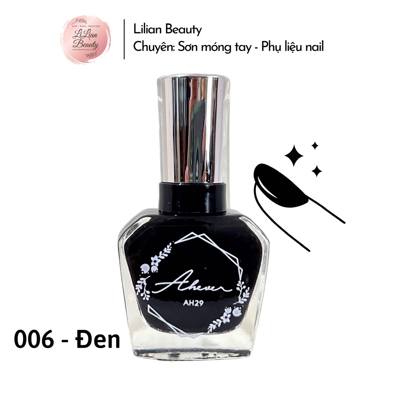 Sơn móng tay ah29 bóng đẹp, bền màu - ms 006 - 17ml