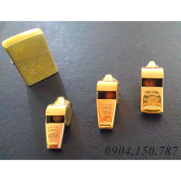 Còi Đồng Acme Thunderer Whistled (Polished Brass)