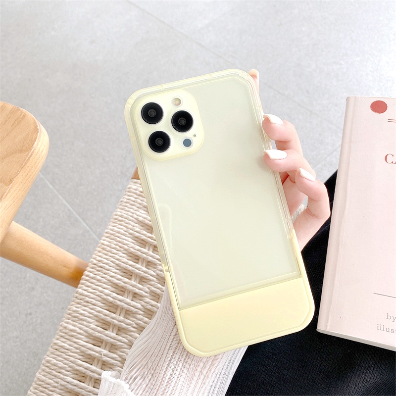 Ốp lưng iphone trơn dẻo chống lưng bảo vệ cam 6/6plus/6s/6splus/7/7plus/8/8plus/x/xr/xs/11/12/13/pro/max/plus/promax