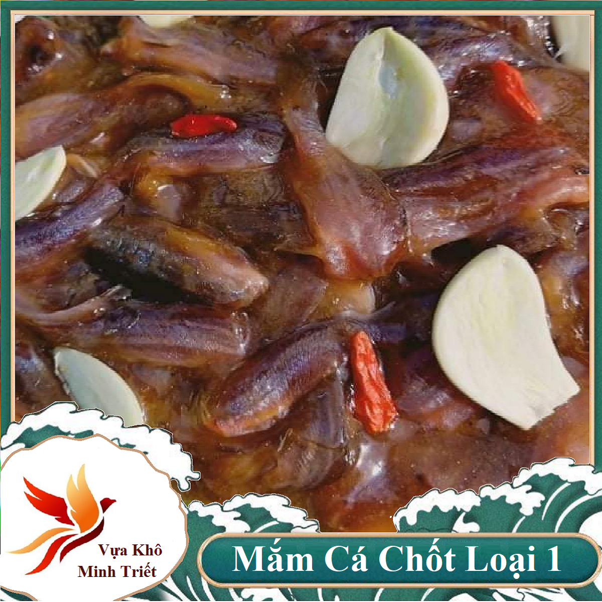 MẮM CÁ CHỐT loại 1 đặc biệt NGON đặc sản Mắm CÁ CHỐT 500gr -Vựa Khô Minh Triết