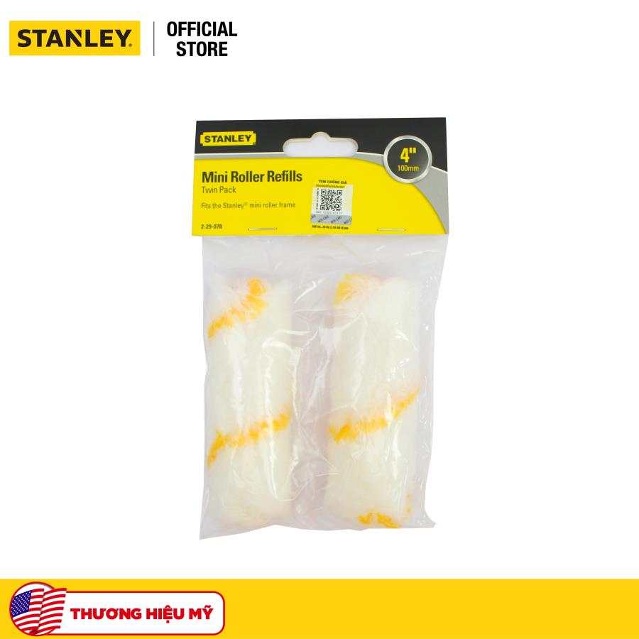 Bộ lăn sơn 4 inch Stanley 2-29-078