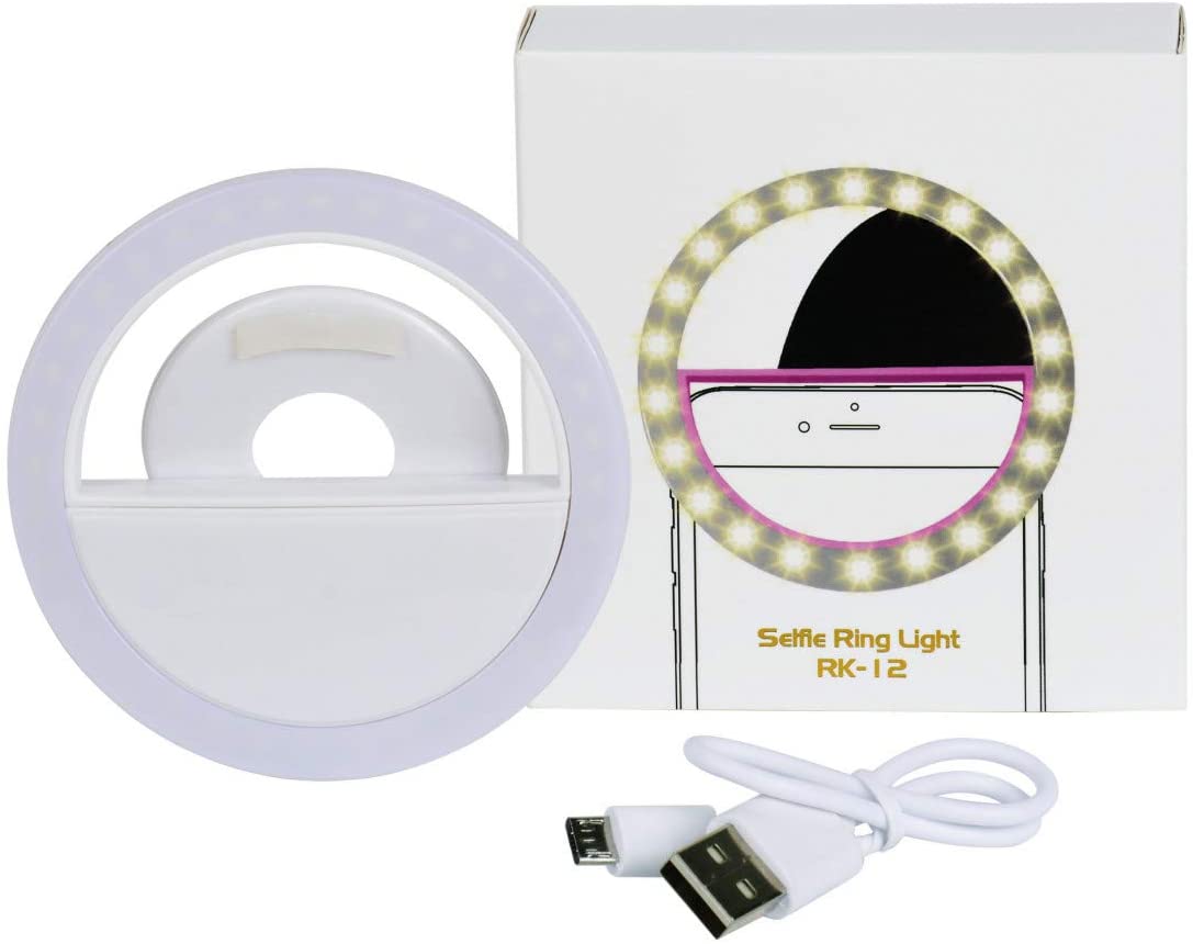 Đèn LED Selfie - Chụp ảnh tự sướng 3 chế độ sáng
