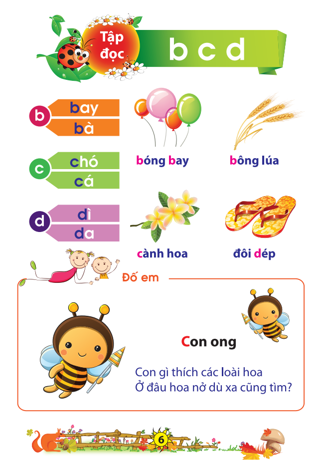 Vở tập đọc và tập viết ( dành cho bé từ 5-6 tuổi )