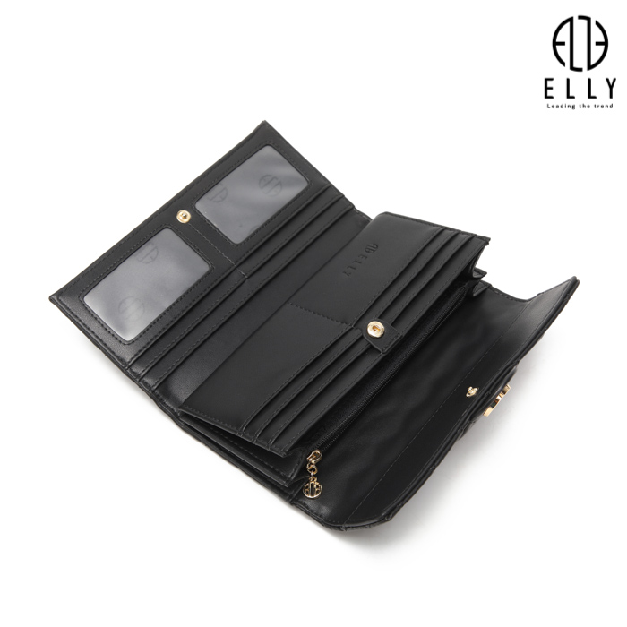 Ví nữ cầm tay cao cấp da thật ELLY – EV82