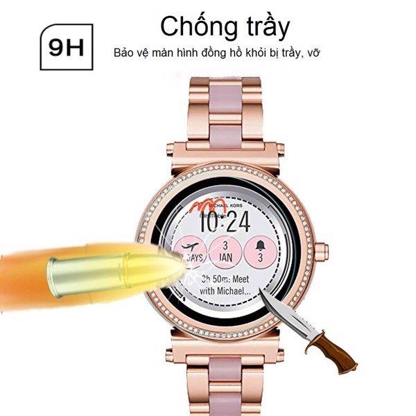 Kính cường lực michael kors access sofie
