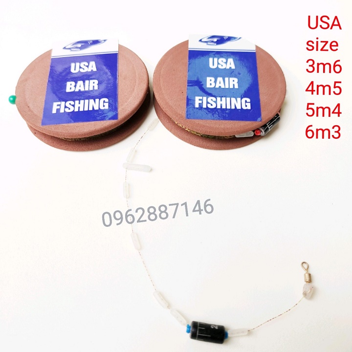 cước câu cá cước trục cước thẻo 3d usa nano buộc sẵn