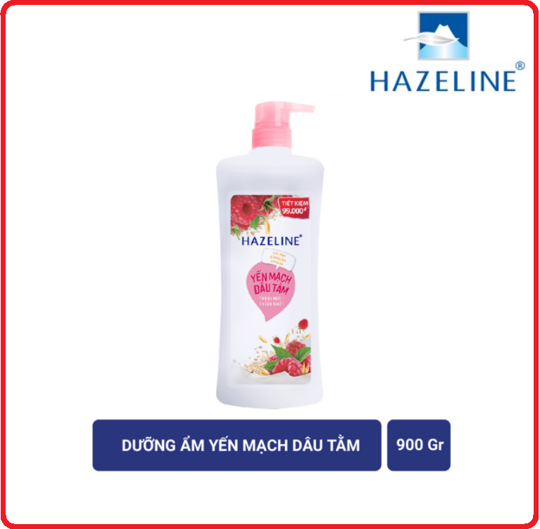 Sữa Tắm Dưỡng Da HAZELINE Chai 900g
