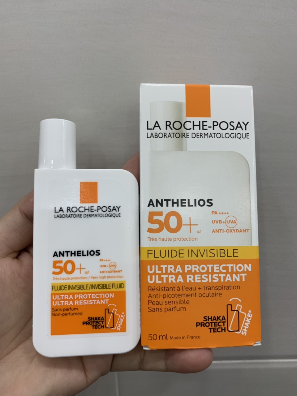 [HCM]Kem chống nắng La Roche Posay Fluide 50ml hàng Mỹ.