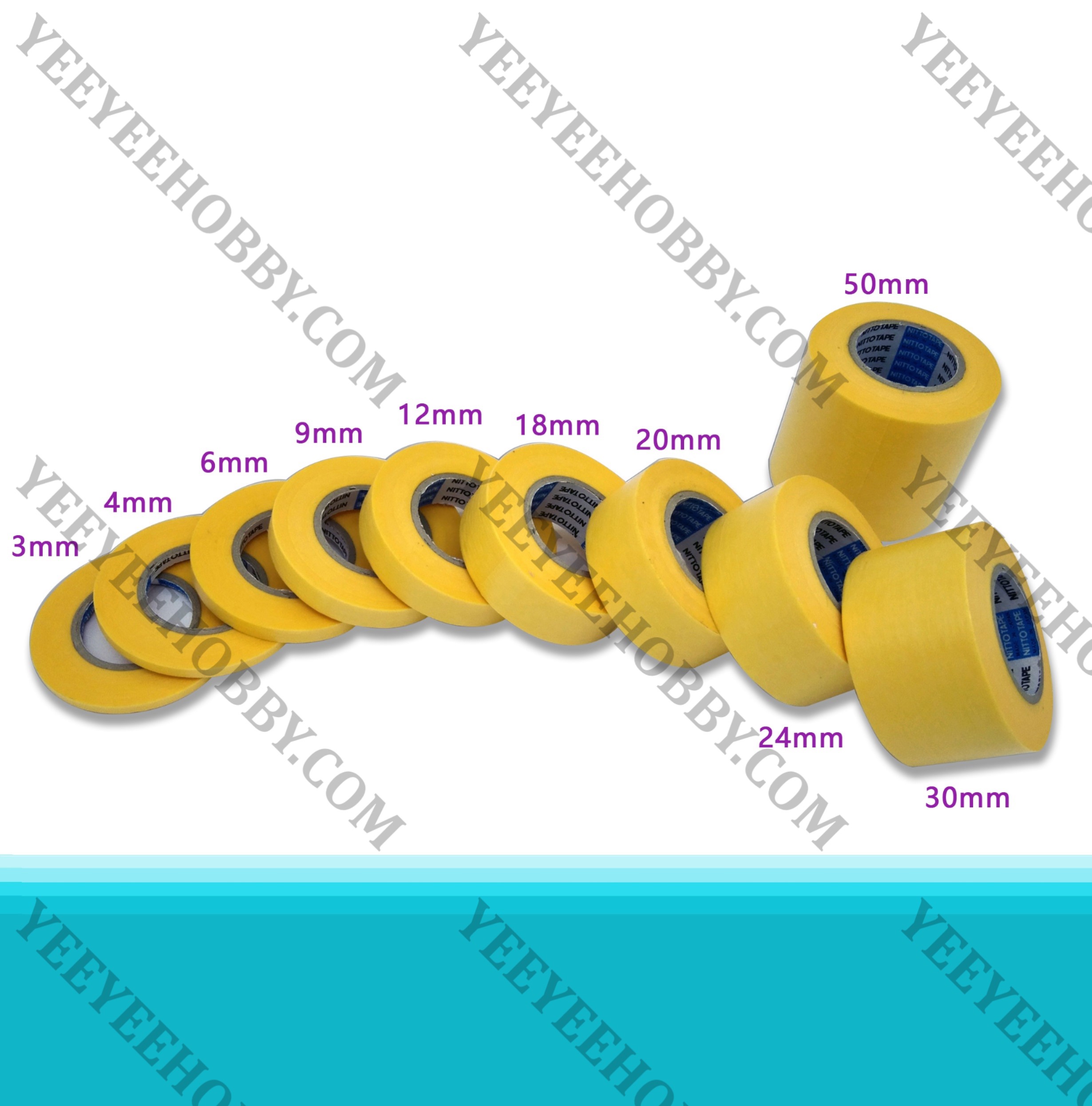Dụng cụ mô hình manwah - băng keo che sơn