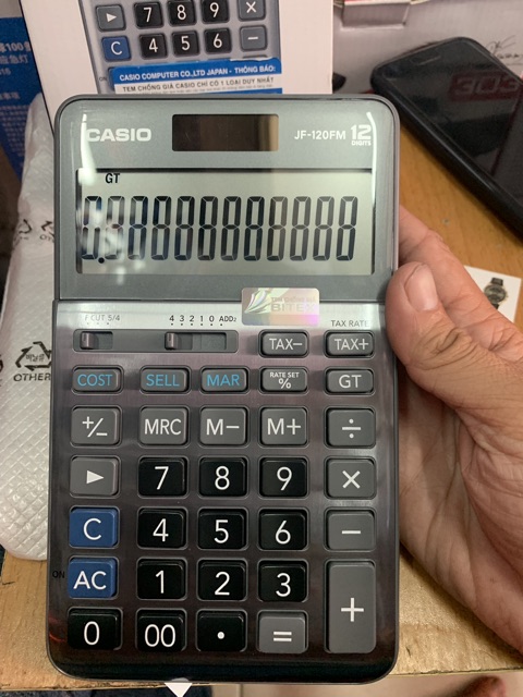 (1 Cái) Máy tính Casio JF-120FM