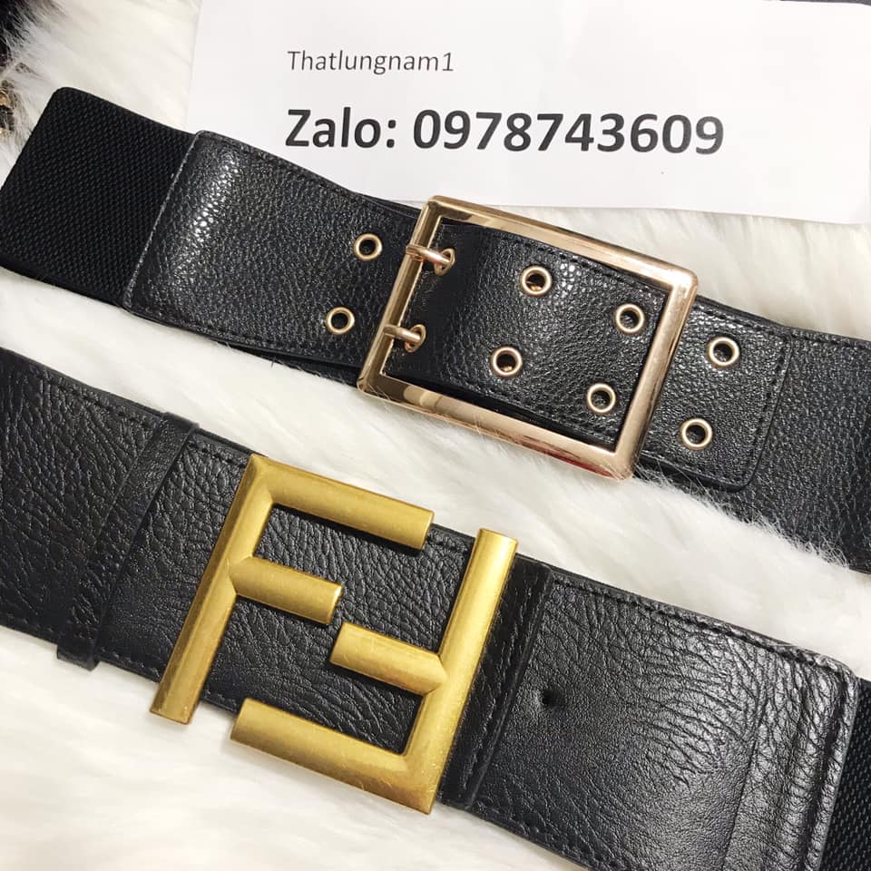 Đai váy thắt lưng nữ bản to 7.5cm
