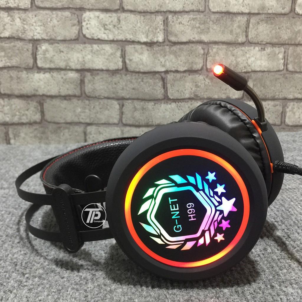 Tai Nghe Chuyên Game Gnet H99 7.1 Có Mic  (đen)