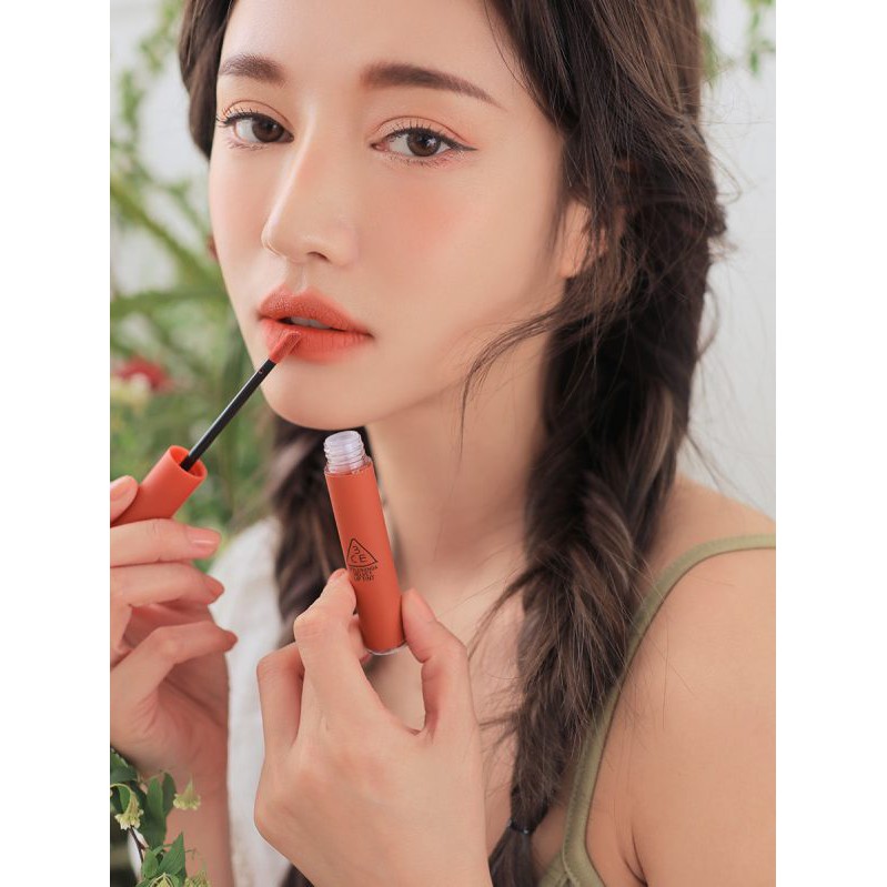 Authentic- Son Kem Lì 3C E Velvet Lip Tint Think Again